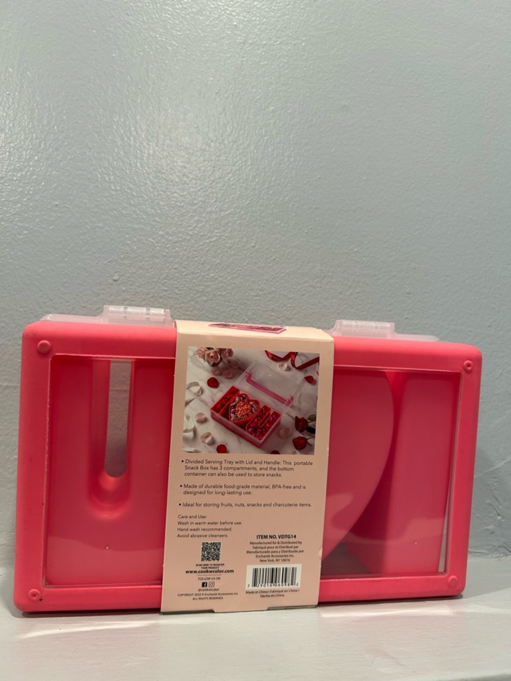 CWC Perfect On-The-Go Snack Box, I❤️U - Picture 2 of 2